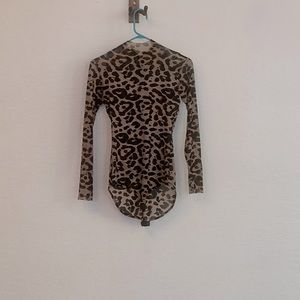 Sheer Body Suit.   Part of my ballroom dance clothes.   Worn once